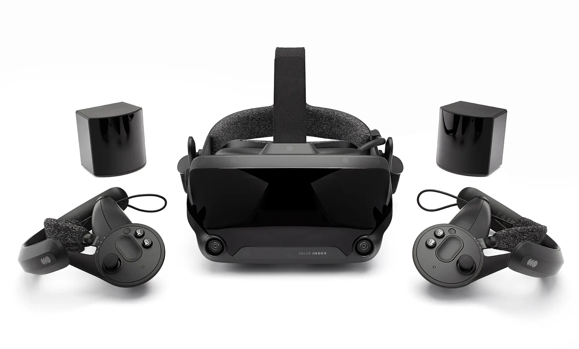 Valve Index VR kit with headset, two controllers and two base stations