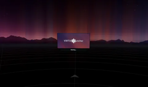 ViRTUE loading screen during startup